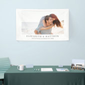 Hochzeit | Elegantes modernes Foto Banner (Messeveranstaltung)