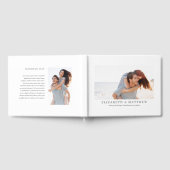 Hochzeit | Elegantes, modernes, kundenorientiertes Gästebuch (Voll)