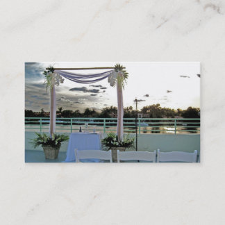 Hochzeit, Ereignisplanung, Hochzeitsplaner Visitenkarte