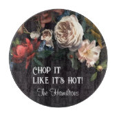 Hochzeit, Erwärmung im Haus, frisch gezapftes Gesc Schneidebrett (Vorderseite)