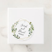 Hochzeit Eukalyptus Geschenkanhänger (Beispiel)