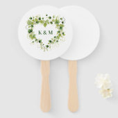 Hochzeit Fächer (Vorne und Hinten)