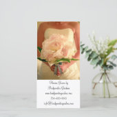 Hochzeit Florist Business Card (Stehend Vorderseite)