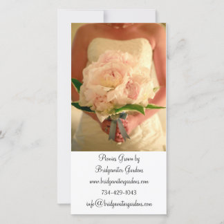 Hochzeit Florist Business Card