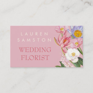 Hochzeit Florist Business Card Visitenkarte