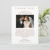 Hochzeit Foto-Dankeschön - Country Western Pferde Einladung (Stehend Vorderseite)