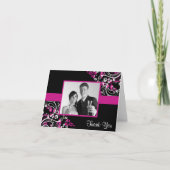 Hochzeit Foto Dankeschön Karten (Vorderseite)