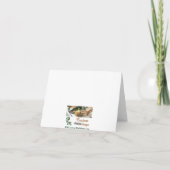 Hochzeit Foto Dankeschön Karten (Rückseite)