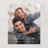 Hochzeit Foto Dankeschön Karten (Vorderseite)