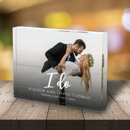 Hochzeit Foto Minimalistischen Paar Einfach ich tu