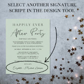 Hochzeit Foto Sage glücklich immer nach dem Party