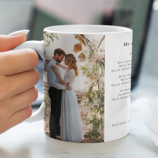 Hochzeit Foto Song Texte Moderner Sake Kaffeetasse