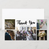 Hochzeit Fünf Fotos Danke Skript (Vorne/Hinten)