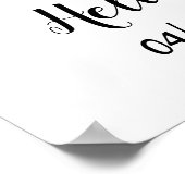 Hochzeit für niedliche Paare Poster (Ecke)