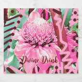 Hochzeit / Geburtstag göttliches Getränk Alkoholflaschenetikett (Einzelnes Label)