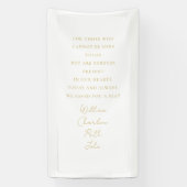 Hochzeit, Gedenkbanner, Elegant, Script-Schriftart Banner (Vertikal)