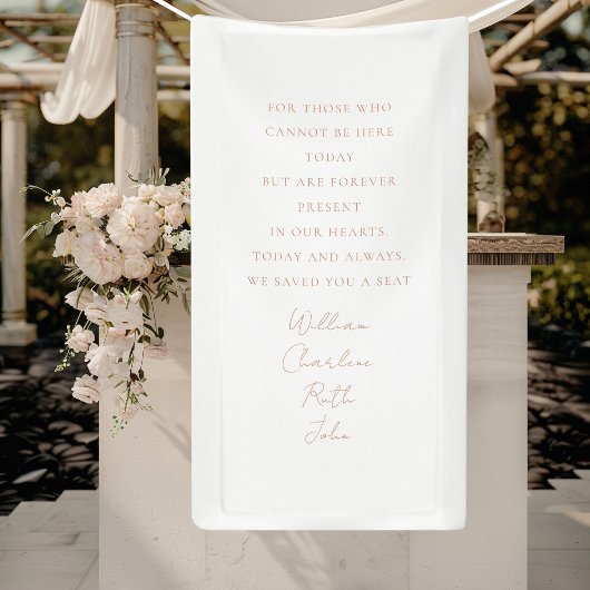 Hochzeit, Gedenkbanner, Elegant, Script-Schriftart Banner