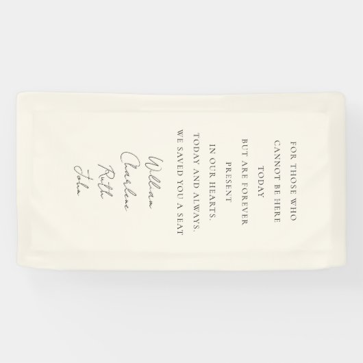 Hochzeit, Gedenkbanner, Elegant, Script-Schriftart Banner (Horizontal)