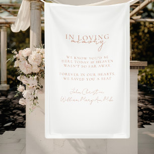Hochzeit, Gedenkfeier, Weiß, Banner