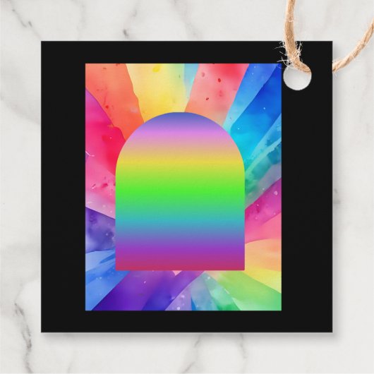 Hochzeit Geschenkanhänger (Rückseite)