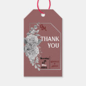 Hochzeit Geschenkanhänger (Vorderseite)