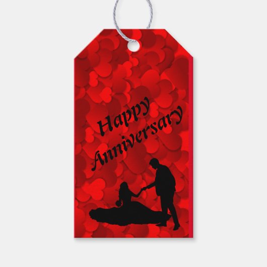 Hochzeit Geschenkanhänger (Vorderseite)