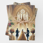 Hochzeit Geschenkpapier Set (Beispiel)