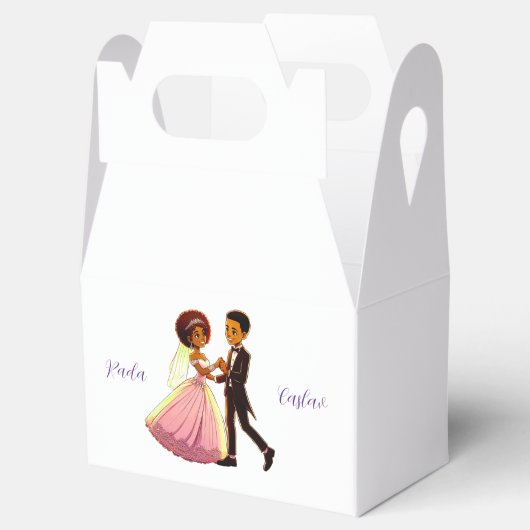 Hochzeit Geschenkschachtel (Geöffnet)