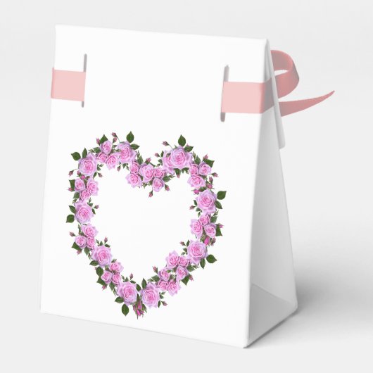 Hochzeit Geschenkschachtel (Rückseite)