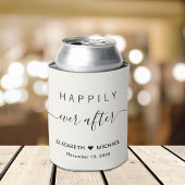 Hochzeit glücklich für immer nach Creme Dosenkühler
