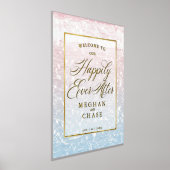 Hochzeit glücklich für immer nach dem Funkeln des Foliendrucke (Ablage )