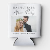 Hochzeit glücklich immer nach dem Party Foto Dosenkühler (Vorderseite)