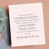 Hochzeit glücklich immer nach dem Party Foto Rosa 