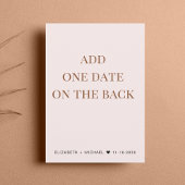 Hochzeit glücklich immer nach dem Party rosa Empfa Einladung