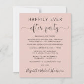 Hochzeit glücklicherweise immer nach dem Party Err (Vorderseite)