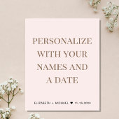 Hochzeit glücklicherweise immer nach dem Party ros