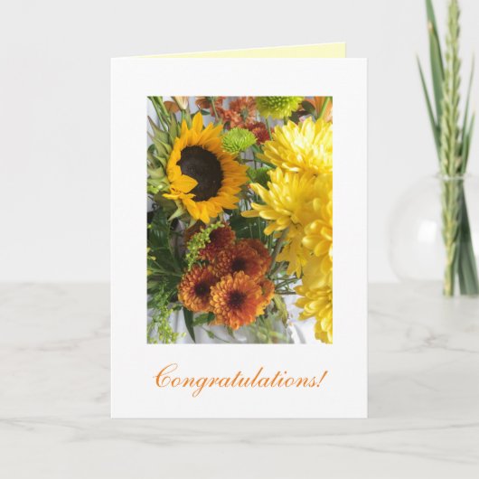 Hochzeit "Glückwunsch! Karte (Vorderseite)