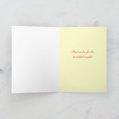 Hochzeit "Glückwunsch! Karte (Innenseite)