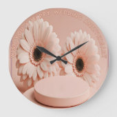 HOCHZEIT GROßE WANDUHR (Vorderseite)