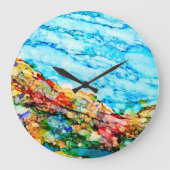 Hochzeit Große Wanduhr (Vorderseite)