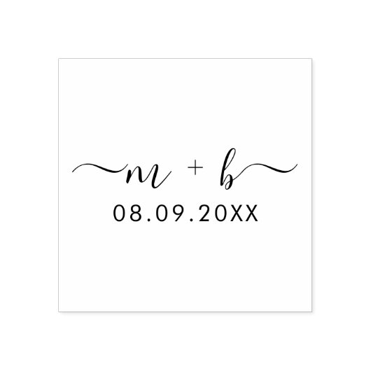 Hochzeit Gummistempel (Prägung)