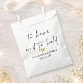 Hochzeit haben und halten geschenktütchen (Ausgeschnitten)
