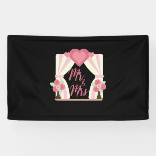 Hochzeit Herr und Frau Banner
