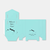 Hochzeit Herzlich willkommen in der Gefälligkeitsb Geschenkschachtel (Ungefaltet)