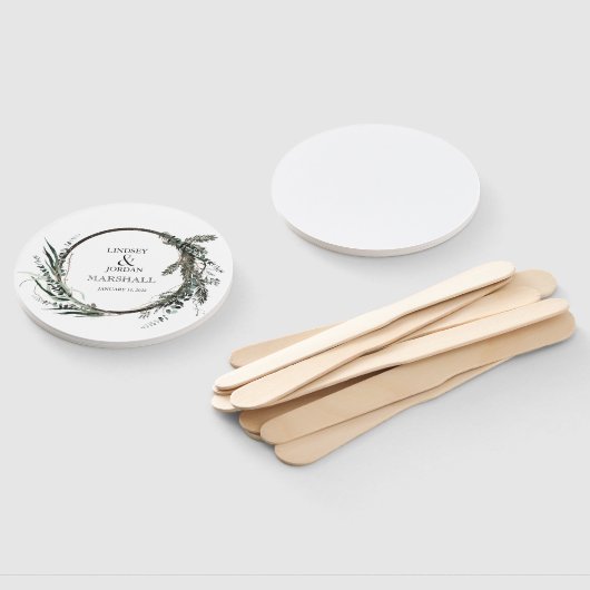 Hochzeit, Hochzeit, Minimalistische Hochzeit, Fächer (Non-assembled)