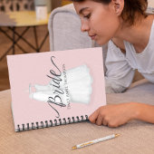 Hochzeit Hübsche Minimalistische einfache rosa Bra Planer