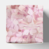 Hochzeit Hübsche rosa Imitate Gold Hydrangea Blume Geschenkschachtel (Oben)