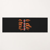 Hochzeit ich mache Crew Yogamatte (Vorderseite (Horizontal))