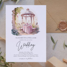 Hochzeit im Aquarellgarten