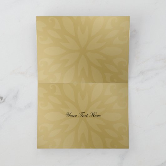 Hochzeit im blauen Winter Danke (Innenseite)